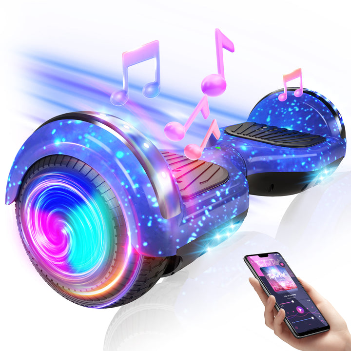 SISIGAD A02C Colorful 6.5" Hoverboard with Bluetooth