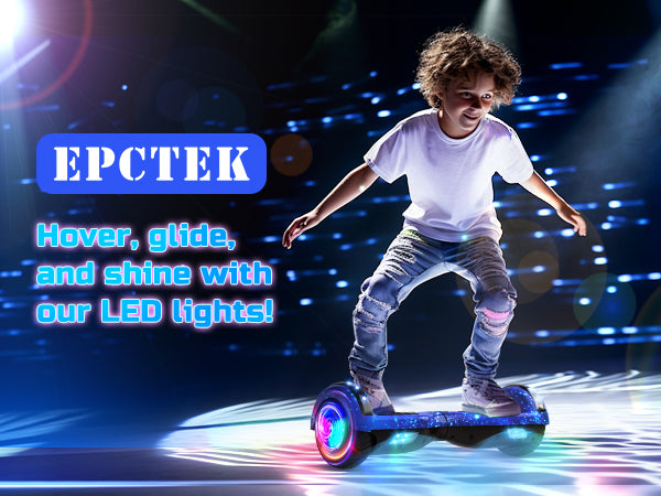 SISIGAD A02C Colorful 6.5" Hoverboard with Bluetooth