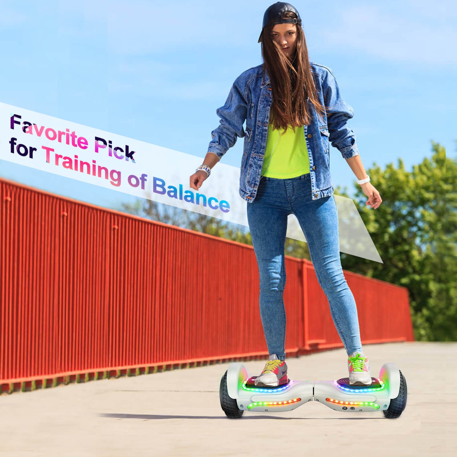 Air rise outlet hoverboard